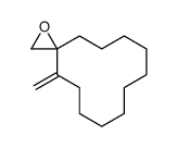 4-methylidene-1-oxaspiro[2.11]tetradecane结构式