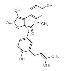 Butyrolactone I structure