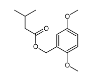 3-甲基丁酸 2,5-二甲氧基苄酯结构式
