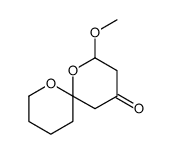 2-methoxy-1,7-dioxaspiro[5.5]undecan-4-one Structure