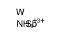 azanium,sodium,antimony(3+),oxygen(2-),tungsten结构式