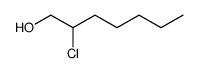 1-Heptanol, 2-chloro Structure