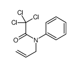 2,2,2-trichloro-N-phenyl-N-prop-2-enylacetamide结构式
