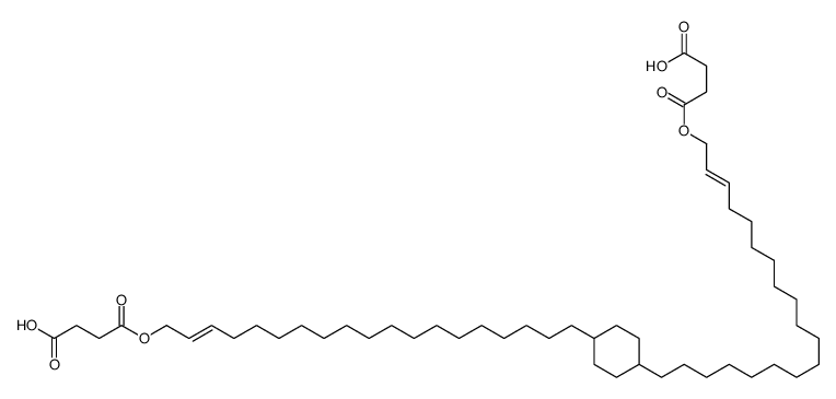 4,4'-[cyclohexane-1,4-diyldimethylene] hydrogen-2-octadecenylsuccinate Structure