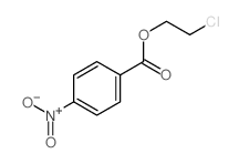 2-chloroethyl 4-nitrobenzoate Structure