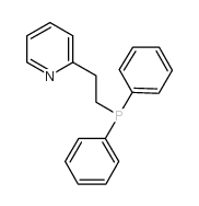 2-[2-(Diphenylphosphino)ethyl]pyridine Structure