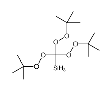 tris(tert-butylperoxy)methylsilane结构式