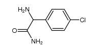 2-amino-2-(4-chlorophenyl)acetamide结构式