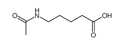 5-(乙酰化氨基)戊酸结构式