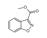 苯并[d]异恶唑-3-羧酸甲酯结构式