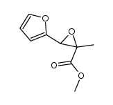 2,3-epoxy-3-[2]furyl-2-methyl-propionic acid methyl ester结构式