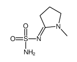 1-methyl-2-sulfamoyliminopyrrolidine Structure