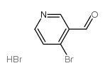 4-溴-3-甲酰基吡啶氢溴酸结构式