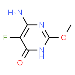 4(1H)-Pyrimidinone,6-amino-5-fluoro-2-methoxy-(9CI) Structure