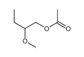 乙酸-2-甲氧基丁酯结构式