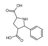 5-苯基-2,4-吡咯烷二羧酸结构式