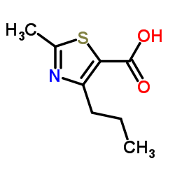 2-Methyl-4-propyl-1,3-thiazole-5-carboxylic acid Structure