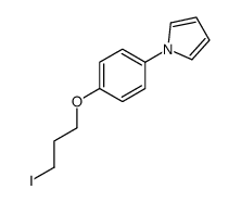 1-[4-(3-碘丙氧基)苯基]-1H-吡咯结构式