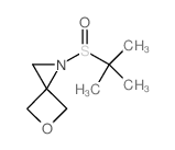 1-叔-丁基亚磺酰-5-恶-1-氮杂螺[2.3]己烷结构式