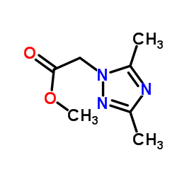 Methyl 2-(3,5-dimethyl-1H-1,2,4-triazol-1-yl)acetate Structure