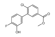 methyl 4-chloro-3-(4-fluoro-3-hydroxyphenyl)benzoate Structure