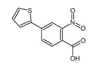 2-nitro-4-thiophen-2-ylbenzoic acid Structure