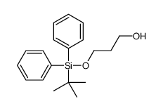 3-((叔-丁基二苯基甲硅烷基)氧代)丙烷-1-醇结构式