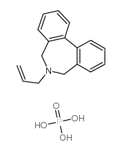 6-ALLYL-6,7-DIHYDRO-5H-DIBENZ(c,e)-AZEPINE PHOSPHATE结构式