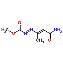 Diazenecarboxylic acid,(3-amino-1-methyl-3-oxo-1-propenyl)-,methyl ester (9CI)结构式