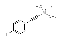 (4-氟苯基乙炔)三甲基硅烷结构式