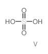 Vanadium sulfate, VSO4结构式