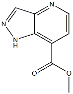 甲基1H-吡唑并[4,3-B]吡啶-7-羧酸甲酯结构式