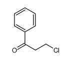 3-Chloro-1-phenyl-1-propanone Structure