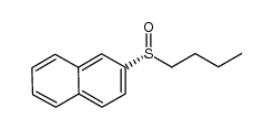 (R)-2-(butylsulfinyl)naphthalene结构式