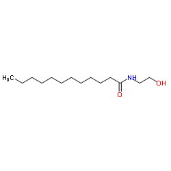 N-(2-Hydroxyethyl)dodecanamide Structure