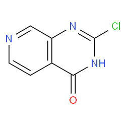 2-氯吡啶并[3,4-d]嘧啶-4(3H)-酮结构式