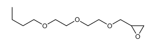 2-[2-(2-butoxyethoxy)ethoxymethyl]oxirane Structure