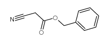 Benzyl cyanoacetate Structure