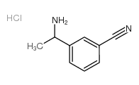 3-(1-AMINOETHYL)BENZONITRILE-HCl Structure