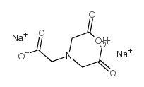 次氮基三乙酸二钠盐结构式