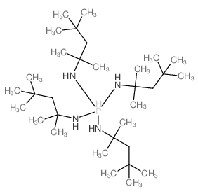 Phosphorus(1+),tetrakis[(1,1,3,3-tetramethylbutyl)aminato]-, chloride (8CI)结构式