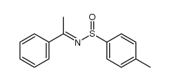 N-(α-methyl-benzylidene)-p-toluenesulfinamide Structure