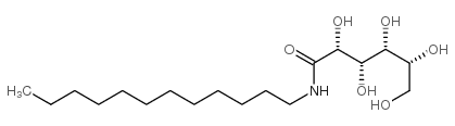 N-dodecyl-D-gluconamide结构式