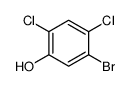 5-溴-2,4-二氯苯酚结构式