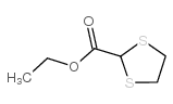 1,3-二硫戊环-2-羧酸乙酯结构式