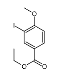 3-碘-4-甲氧基苯甲酸乙酯结构式