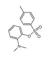 2-(N,N-dimethylamino)phenyl (4-methylbenzene)sulfonate结构式