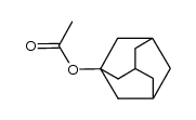 1-acetyloxyadamantane Structure