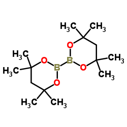 Bis(2,4-dimethylpentane-2,4-glycolato)diboron structure