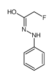 2-fluoro-N'-phenylacetohydrazide结构式